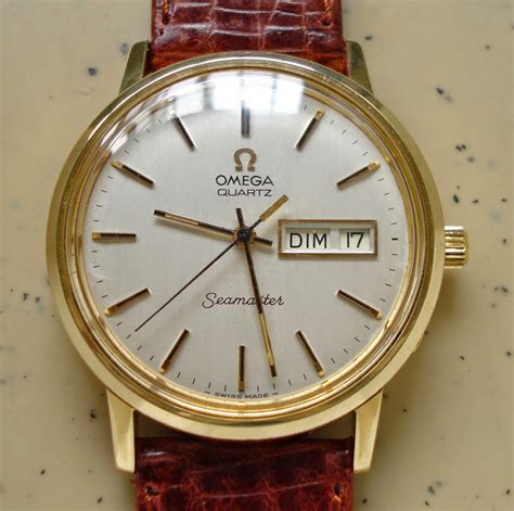 omega seamaster quartz movement|omega seamaster quartz vintage.